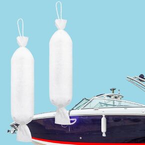 2 Pcs Bilge Socks 5" x 16" Oil-only Absorbent Sock Bilge Cleaning System Oil-only Absorbent and Bioremediation Absorb Socks Oil Dry Absorbent for Bilge, Sumps, Drains and Basins