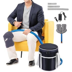 Cold Therapy System Therapy Ice Machine for Knee After Surgery Recovery Care Cryotherapy Freeze Kit with Universal Pad for Pain Relief Shoulder Ankle Back Hip Leg Sports Injuries
