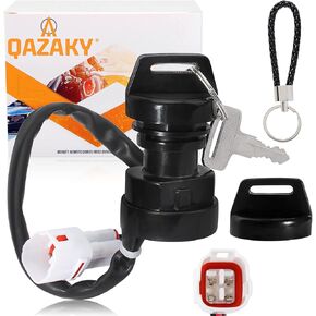 Ignition Key Switch Compatible with Yamaha YFM50 YFM80 YFA125 YFB250 YFM250 YFM350 YFM400 YFM600 YFZ350 Badger Breeze Banshee Big Bear Warrior Wolverine Kodiak Raptor Grizzly Timberwolf Moto-4