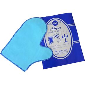 Nushine Silver Cleaning Mitt - Contains Special Impregnation
