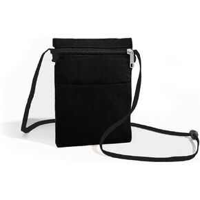 Ultralight Cell Phone Purse, Nylon Small Phone Purse Crossbody Phone Purse with Zipper Smartphone Crossbody Bag