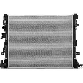 DNA MOTORING OE Style 1-Row Aluminum Cooling Radiator Compatible with Chevy Equinox GMC Terrain 2018-2022, 1.5L, 2.0L, 84448454, OEM-RA-13682