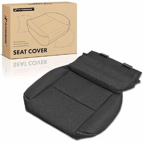A-Premium Front Left or Right - Seat Cover Compatible with Chevy, GMC & Cadillac Models - Silverado 1500, Silverado 2500 HD 3500 HD, Suburban, Tahoe, Sierra 1500, Yukon, Escalade -2014-2020 - Black