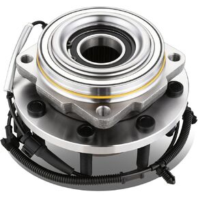 DNA MOTORING Front Wheel Bearing Hub Assembly w/ABS Sensor Compatible with 17-21 Ford F250 Super Duty / F350 Super Duty 4WD, OEM-WHA-0289