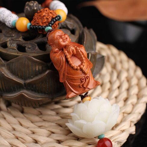 Stereoscopic Sculpture Lotus Lucky Car House Door Window Charm Hanging Pendant (Avalokitesvara) in Kuwait