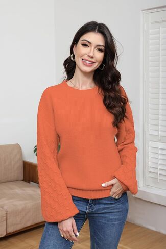 سترة صوفية نسائية 2024 بأكمام طويلة، محبوكة بكابل صلب، كبيرة الحجم - ملابس شتوية عصرية ومريحة in Saudi Arabia