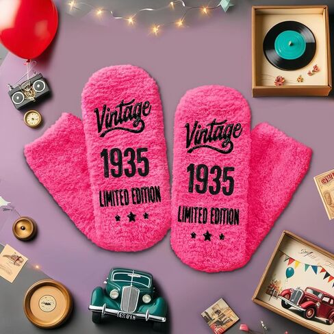 HAPPYPOP 88th Birthday Gifts Ideas Socks - 1936 Birthday Gifts for Women, Gifts for Women in Their 88s, Best Gifts for 88 Year Old Woman in Saudi Arabia