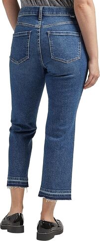 JAG Women's Petite Valentina High Rise Straight Crop Jeans in Saudi Arabia