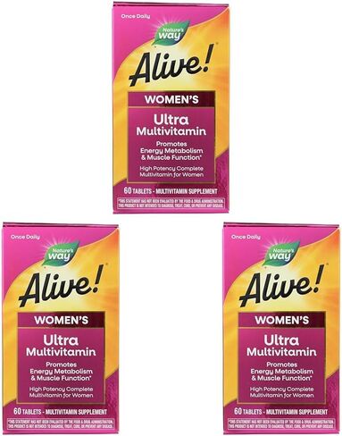 Natures Way Alive! Once Daily Womens, 60 CT in Saudi Arabia