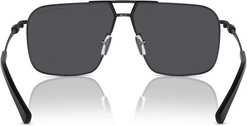 Armani Exchange Man Sunglasses Matte Black Frame, Dark Grey Lenses, 60MM in Saudi Arabia