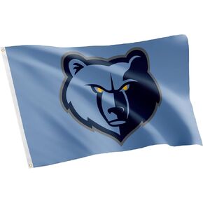 Desert Cactus Memphis Grizzlies Flag Team NBA National Basketball Association 100% Polyester Indoor Outdoor 3x5 feet Flags (Flag C)