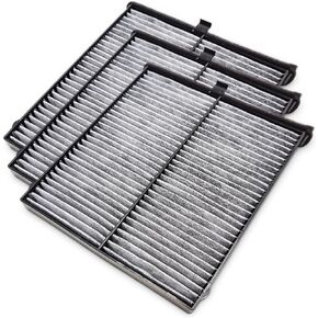3 Pack HMF811 Cabin air filter for Mazda 3,6,CX-5, Replacement for FD811, CF11811, KD45-61-J6X