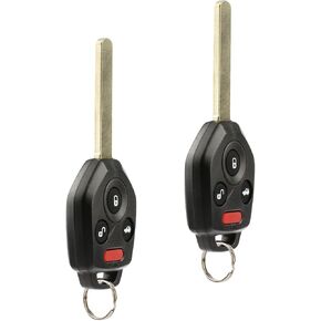 Key fits 2011 2012 2013 2014 Subaru Legacy Outback Keyless Entry Remote (CWTWB1U811, 4D-60), Set of 2
