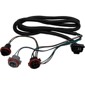 TRQ Right Tail Light Wiring Harness Passenger Side Compatible with 2007-2013 Chevrolet Silverado 1500 2007-2014 Silverado 2500 HD Silverado 3500 HD GMC Sierra 3500 HD