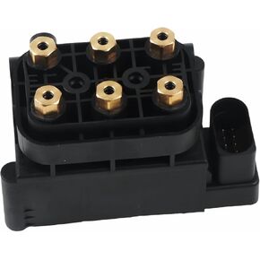 Air Suspension Valve Block, Suitable for Grand Cherokee WK2 2011-2019, Touareg 2004-2015, Cayenne 2011-2015 Replaces 68087233AA 95835890300 558103M000 55810-3M000 7P0698014 in Kuwait