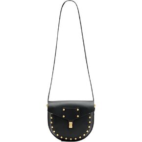 AllSaints MIRO Mini Saddle Bag, Black