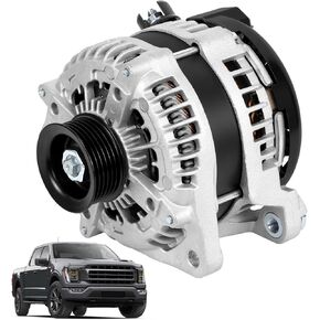 FL3Z10346G Alternator Compatible with Ford F-150 F150 2015 2016 2017 2018 2019 2020 5.0L V8, 12V 240A 6-Groove Pulley Clockwise, Replace for 44000, 42103, 1042110081, 1042110080,