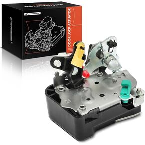 A-Premium Door Latch Lock Actuator Assembly Compatible with Chrysler Vehicles - PT Cruiser 2001-2010 Wagon, PT Cruiser 2005-2008 Convertible - Rear Left Driver Side, Replace# 5027075AA, 5027075AB
