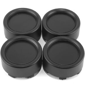 RTrhinotuning 4PCS 86 mm / 3.39 in Wheel Center Caps, OD: 3.39"(86 mm) ID: 3.29"(83.5 mm) Matte Black Hub Caps Covers