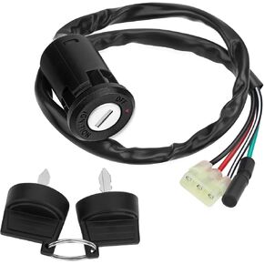 M MATI Ignition Key Switch for Honda Recon 250 1997-2020 TRX250EX TRX250X 2001-2023 TRX400EX 1999-2004 FourTrax 200 TRX200/TRX200D 1990-1997 35100-HM8-000 35100-HN6-A30 35010-HF1-670 35100-HN1-000