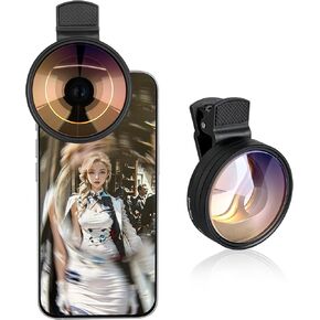 Prism Lens for iPhone and Android, Swirl Prism Twist Blur Effect Filter, Tunnel Vision Lens Filter, Prism Photography