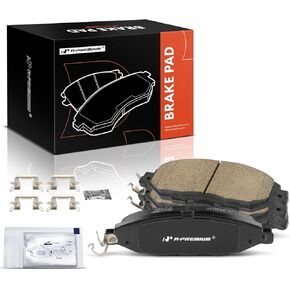 A-Premium Front Ceramic Disc Brake Pads Set Compatible with Nissan Murano 2015-2023, Pathfinder 2013-2020 & Infiniti QX60 2014-2020, JX35 2013-2013, 4 Pcs