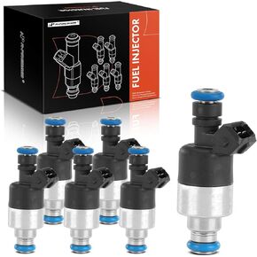 A-Premium Set of 6 Fuel Injectors Compatible with Honda Passport 1994-1995 & Isuzu Trooper 1992-1995, Rodeo 1993-1995, 3.2L, Replace# 8171049600, 8171053880