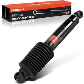 A-Premium Front Steering Damper Compatible with Ford F-100, F-150, F-250, Expedition & Jeep Grand Cherokee, Wrangler & Chevrolet Tahoe, Blazer & GMC Jimmy & Toyota & Isuzu & Oldsmobile & Plymouth