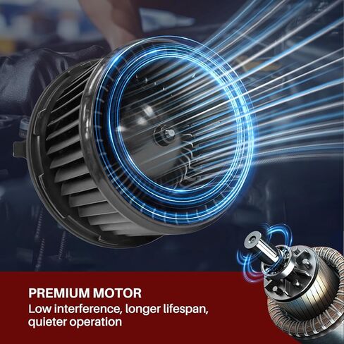 700164 محرك سخان منفاخ تيار متردد مناسب لكاديلاك إسكاليد لسيارة شيفروليه أفالانش سيلفرادو سوبربان 1500 2500 3500 HD لسيارة GMC Sierra 1500 2500 3500 HD Yukon XL 1500 2500 لسيارة Hummer H2 in Kuwait