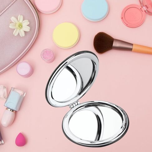 WSNANG Fantasy Novel 4th Wing Gift Fourth Wing Inspired Makeup Mirror Xaden Riorson House Compact Mirror Dragon Rider Gift (Sun Moon Mirror-T) in Saudi Arabia