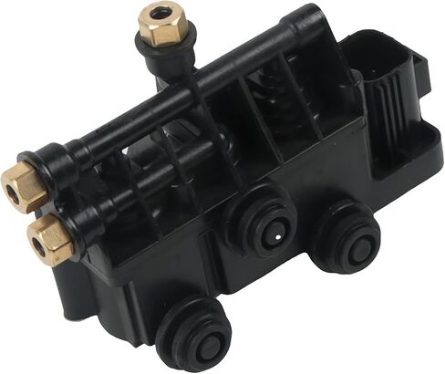 Air Suspension Valve Block, Suitable for Grand Cherokee WK2 2011-2019, Touareg 2004-2015, Cayenne 2011-2015 Replaces 68087233AA 95835890300 558103M000 55810-3M000 7P0698014 in Kuwait