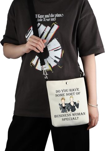 G2TUP Movie Inspired Gift Businesswomans Special Crossbody Bag Romy And Michelle Travel Bag 90s Movie Quote Merch in Kuwait
