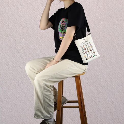 MNIGIU Friend TV Show Inspired Gift Friend Alphabet Crossbody Bag Friend TV Show Merch For Friend Fans in Saudi Arabia