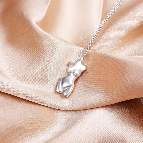 Female Body Necklace S925 Sterling Silver Venus Goddess Pendant Necklace for Women Self love Jewelry in Kuwait