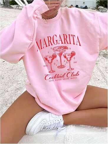 SOLY HUX Women's Plus Size Crewneck Sweatshirt Graphic Long Sleeve Drop Shoulder Pullover Tops in Saudi Arabia