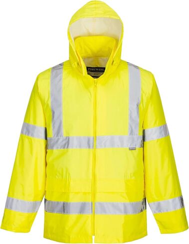 سترة المطر العاكسة للضوء Hi Vis للرجال من Portwest UH440 خفيفة الوزن ومقاومة للماء in Kuwait