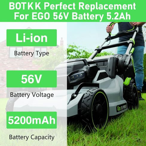 BOTTK 40v 3.5Ah Battery Replacement for Black and Decker 40V Battery LBX2040 Black+Decker Lithium Battery in Saudi Arabia