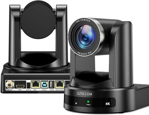 Full NDI PTZ Camera HDMI/SDI/USB3.0 IP PoE Live Streaming NDI Camera 20X Optical Zoom 1080P 60FPS for Church Worship Live Video Conference Camera Works with Zoom,OBS,TikTok,YouTube,etcEvents in Saudi Arabia