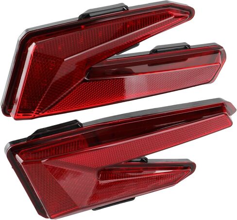 Set of 2 LED Taillights, 710004744 710004743 Black Rear Brake Stop Lights Tail Lamps, Compatible with Can-Am Maverick X3 Max XDS XRS X DS RS RC MR Turbo R RR 2017-2024, Tail Light Assembly in Saudi Arabia