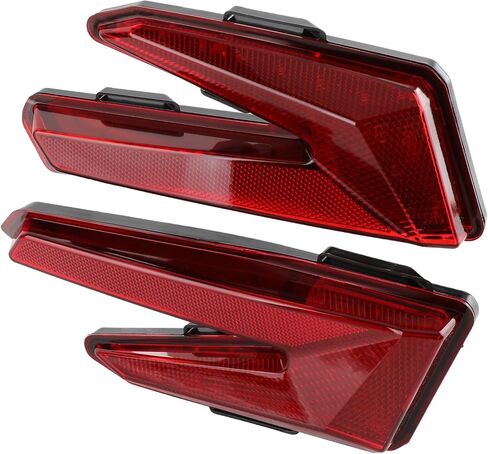 Set of 2 LED Taillights, 710004744 710004743 Black Rear Brake Stop Lights Tail Lamps, Compatible with Can-Am Maverick X3 Max XDS XRS X DS RS RC MR Turbo R RR 2017-2024, Tail Light Assembly in Saudi Arabia