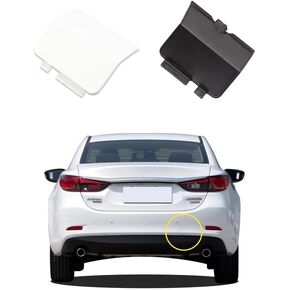 Car Rear Bumper Tow Hook Cover Compatible with Mazda 6 Atenza 2013 2014 2015 2016 2017 2018 Trailer Cover Cap GJR9-50-EK1-51 Small Lid Towing Eye Cap Blue