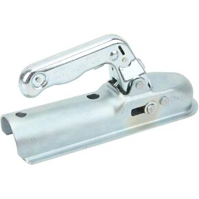 Trailer Tongue Trailer Hitch Tongue Trailer Accessories Straight Tongue Trailer Coupler 2In Hitch Ball 800Kg Load Capacity for 2In Round Tube Trailer Hitch Tongue