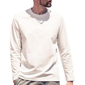 Heavy Duty Long Sleeved T-Shirt Men's Autumn Trendy Brand American Letter Printed Smooth T-Shirt