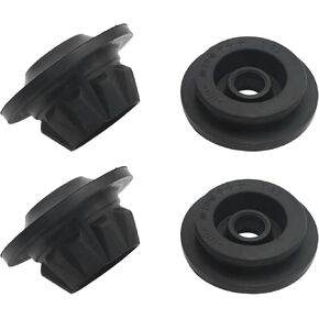 4Pcs Radiator Mount Bushing, Mount Rubber Radiator Bushing Mounting Bracket Replacement for Nissan Altima Murano Pathfinder Quest Rogue Replaces# 21506-4M400