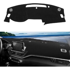 KUST غطاء لوحة القيادة للسيارة Honda CR-V CRV 2012-2016 اليد اليسرى للقيادة غير قابلة للانزلاق لوحة القيادة حصيرة الملحقات الداخلية لهوندا CRV CR-V مقاس مخصص داش حصيرة ظلة الزجاج الأمامي لا وهج أسود in Kuwait