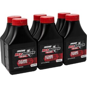 6550001 Red Armor Oil Mix 2-Cycle2-Stroke High Performance, Semi-Synthetic, Clean and Protect Against Carbon Build Up, Outdoor Power Equipment Engine Formula 2.6 fl oz (6 Pack)