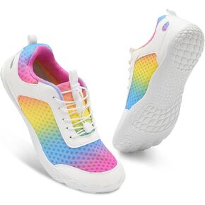 BARERUN Water Shoes Women Men Quick-Dry Wide Toe Athletic Hiking Water Sports Shoes Adjustable Zero Drop Barefoot Shoes for Beach Swim Kayaking Surfing Walking Training