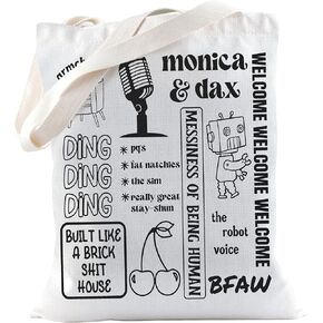 TSOTMO Armchair Expert Gift Podcast Gifts Armcherry Tote Bag Armcherries Monica For Fans Podcast Listener Gift