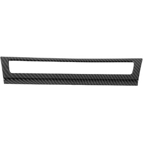 for Colorado USB Ports Panel Trim Cover for Chevrolet Colorado/GMC Canyon 2023 2024 up Black Carbon Fiber Grain Interior Accessories 1pcs