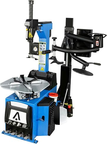 مبدل إطارات 2.0 HP مقاس 24 بوصة مع أذرع مساعدة مزدوجة ووظيفة النفخ، ضمان لمدة 12 شهرًا 110 فولت مناسب لصيانة السيارات in Kuwait